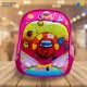 Kids School Bag - 3D Embossed Cartoon Character Backpack Light-Weight (Among Us1) Item No.991-16