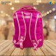 School Bag - 3D Embsosed Cartoon Character Backpack / Large Capacity /  Front full open bag (Unicorn) Item No.991-24