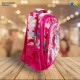 School Bag - 3D Embsosed Cartoon Character Backpack / Large Capacity /  Front full open bag (Unicorn) Item No.991-32