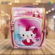 School Bag - 3D Embsosed Cartoon Character Backpack / Large Capacity /  Front full open bag (Hello Kitty) Item No.991-44