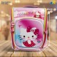 School Bag - 3D Embsosed Cartoon Character Backpack / Large Capacity /  Front full open bag (Hello Kitty) Item No.991-44
