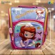 School Bag - 3D Embsosed Cartoon Character Backpack / Large Capacity /  Front full open bag (Sofia) Item No.991-44