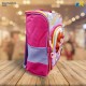 School Bag - 3D Embsosed Cartoon Character Backpack / Large Capacity /  Front full open bag (Sofia) Item No.991-44