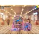 School Bag - Roco Mermaid Print 3-Piece Backpack Set / Large Capacity / Light-Weight Item No.RQ-UQJM2328BP