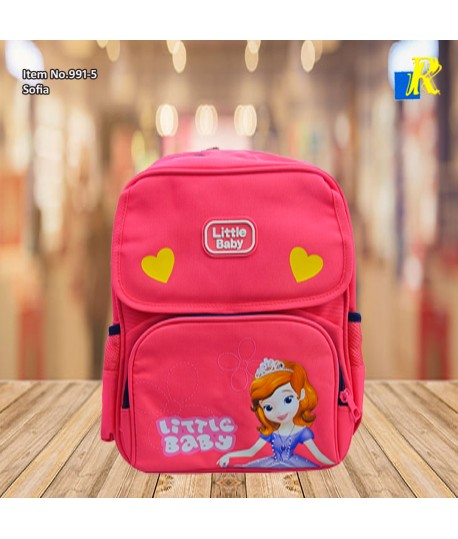 School Bag - Cartoon Children Schoolbag Cute Kindergarten Backpack Book Bag/ Large Capacity / Light-Weight Item No.991-5