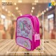 School Bag - 3D Embossed Cartoon Character Backpack Light-Weight / large Capacity (Hello Unicorn) Item No.991-38