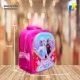 School Bag - 3D Embossed Cartoon Character Backpack Light-Weight / Spacious for Kids (Forzen Sisters) Item No.991-31
