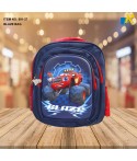 School Bag - 3D Embossed Cartoon Character Backpack Light-Weight / Spacious for Kids (BLAZE) Item No.991-27