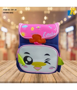 School Bag - 3D Embossed Cartoon Character Backpack Light-Weight / large Capacity (HIPIWE) Item No.991-28