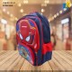 School Bag - 3D Embsosed Cartoon Character Backpack / Large Capacity / Light-Weight (SPIDERMAN) Item No.991-23