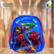 Kids School Bag - 3D Embossed Cartoon Character Backpack Light-Weight (SpiderMan) Item No.991-8