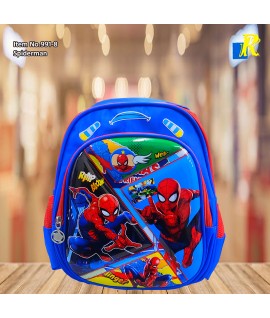 Kids School Bag - 3D Embossed Cartoon Character Backpack Light-Weight (SpiderMan) Item No.991-8