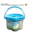 Heng Xin - Soft and Colorful Modelling Clay Basket for Art and Craft / 18 Colors / Item No . HX-298-2