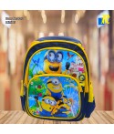 School Bag - Printing 3 Compartment Cartoon Character Backpack Light-Weight (MiniOS ) Item No.9013