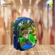 School Bag - 3D Embsosed Cartoon Character Backpack / Large Capacity / Front full open bag (BEN 10) Item No.991-32