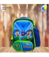 School Bag - 3D Embsosed Cartoon Character Backpack/ Front full open bag  with pencil case (BEN 10) Item No.991-12