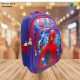 School Bag - 3D Embsosed Cartoon Character Backpack / Large Capacity / Light-Weight (SPIDER MAN) Item No.991-40