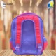 School Bag - 3D Embsosed Cartoon Character Backpack/ Front full open bag with pencil case (Bear) Item No.991-12