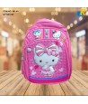School Bag - 3D Embsosed Cartoon Character Backpack / Large Capacity / Light-Weight (LITTLE CAT) Item No.991-40