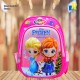 Kids School Bag - 3D Embossed Cartoon Character Backpack Light-Weight (Frozem) Item No.991-10