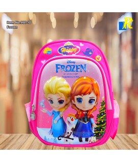 Kids School Bag - 3D Embossed Cartoon Character Backpack Light-Weight (Frozem) Item No.991-10