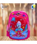 Kids School Bag - 3D Embossed Cartoon Character Backpack Light-Weight (Happy Kitty) Item No.991-16