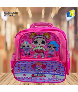 School Bag - Cartoon Character Backpack Light-Weight / large Capacity (LOL Surprise) Item No.991-33