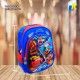 Kids School Bag - 3D Embossed Cartoon Character Backpack Light-Weight (Racing Car) Item No.991-8