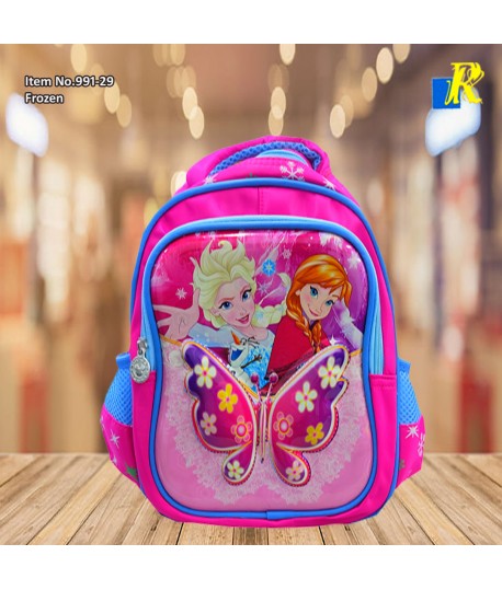 Kids School Bag - 3D Embossed Cartoon Character Backpack Light-Weight (Frozen) Item No.991-29