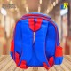 Kids School Bag - 3D Embossed Cartoon Character Backpack Light-Weight (The World of Car) Item No.991-29