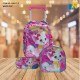 WHITE CATKIDS' SCHOOL BACKPACK WITH WHEELS, LUNCH BOX & PENCIL CASE ITEM NO.15013T-3
