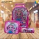 ROCO LITTLE KIDS' SCHOOL BACKPACK WITH WHEELS, LUNCH BOX & PENCIL CASE ITEM NO.RQUQJM2330TY