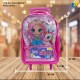 ROCO LITTLE KIDS' SCHOOL BACKPACK WITH WHEELS, LUNCH BOX & PENCIL CASE ITEM NO.RQUQJM2330TY