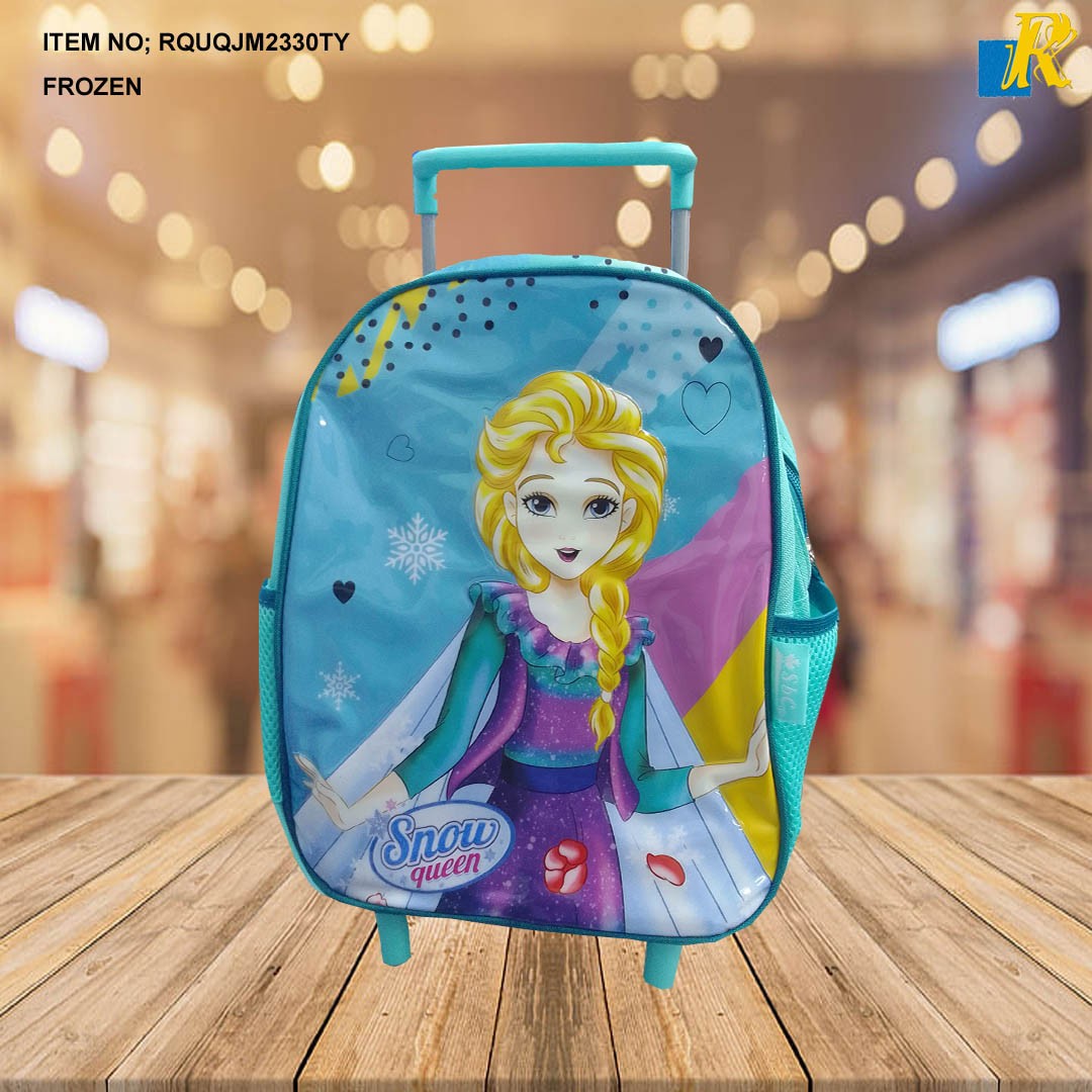 FROZEN School Backpack With Wheels ITEM NO.4749 085 Alrawnaq Palace Trading