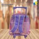 Roco Be Awesome Kitty Kids' Trolley School Backpack With Wheels, Lunch Box Bag& Pencil Case Item No.RQ-UQJM2326TY