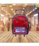 SPIDER BAG School Backpack With Wheels, Lunch Box & Pencil Case ITEM NO. RQUQJM2335TY