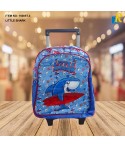 LITTLE SHARK School Backpack With Wheels, Lunch Box & Pencil Case ITEM NO.15005T-3