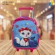 CATY BAG School Backpack With Wheels, Lunch Box & Pencil Case ITEM NO.15014T-3