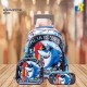 Shark Kids' Trolley School Backpack With Wheels, Lunch Box Bag & Pencil Case Item No.15006T-3