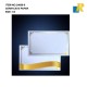 Award Certificates -20 Blank Plain White Paper Sheets - with (GOLD) Foil Metallic Border Item No.24606-6