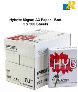 Hybrite 80gsm A3 - 500 Sheets
