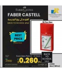Faber-Castell Econ Mechanical Pencil - 0.7mm, Pack of 10 (Assorted)ITEM NO:134310