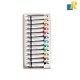 Faber-Castell Oil Colours, Multi-12× 9ml-ITEM NO:379512