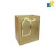 Paper Bags - Golden Printed Design [Pack of 12] Recyclable Kraft Paper Gift, Food Service Bags-ITEM NO:20252606