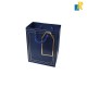 12-Pack Small Color Paper Bags With Golden Design,Rope Handle & Tag 15x12x7cm Item No.20252613