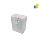 12-Pack Small Color Paper Bags With Rope Handle & Tag 15x12x7cm Item No.20252490