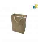 12-Pack Color Paper Bags With Rope Handle & Tag 18x23x10cm Item No.20252508