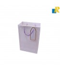 12-Pack Color Paper Bags With Golden Design,Rope Handle & Tag 18x23x10cm Item No.20252621