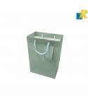 12-Pack Color Paper Bags With Golden Design,Rope Handle & Tag 18x23x10cm Item No.20252624