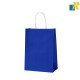 12-Pack Small Color Kraft Paper Bags With Handle & Tag 16x20x8cm Item No.20252709